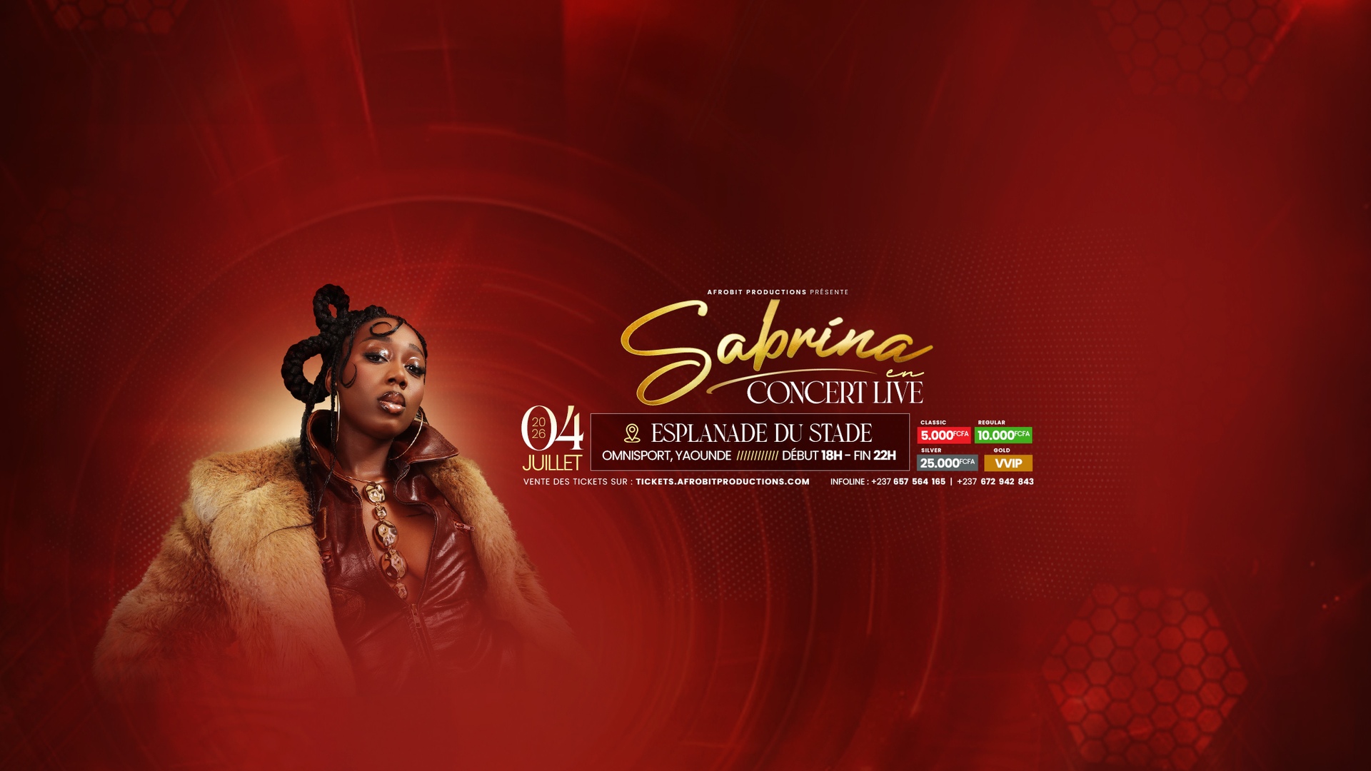 Sabrina Concert Live